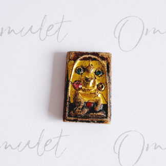 Dragon Zodiac Phra Somdej Gem Gold Amulet