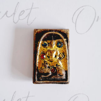 Rat Zodiac Phra Somdej Gem Gold Amulet