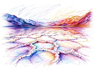 Badwater Basin Death Valley California USA